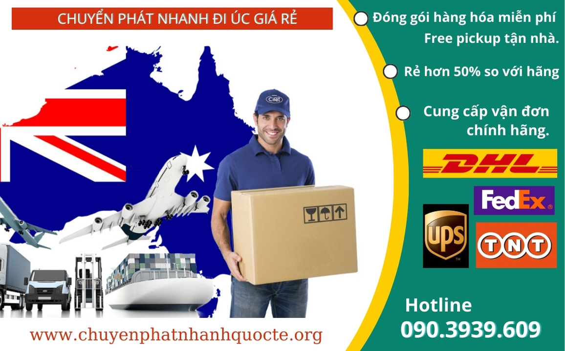 Chuyển Phát nhanh đi úc giá rẻ