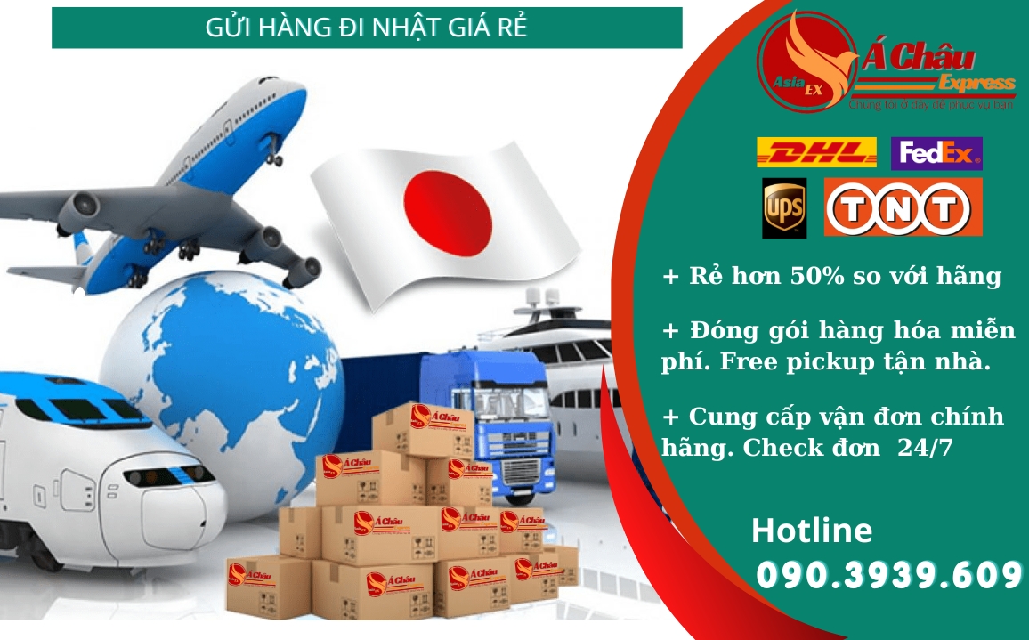 Gửi hàng đi Nhật Giá rẻ