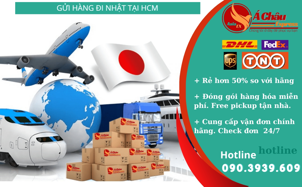 Gửi hàng đi Nhật tại HCM