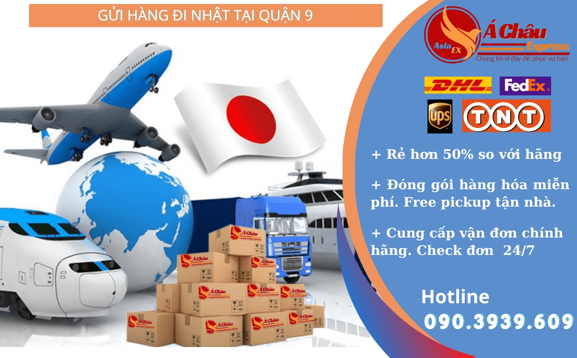 Gửi hàng đi Nhật tại Quận 9