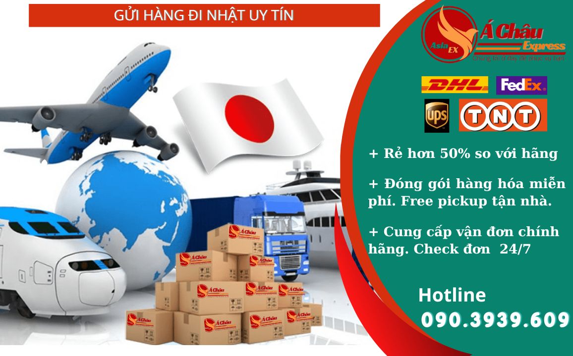 Gửi hàng đi Nhật uy tín