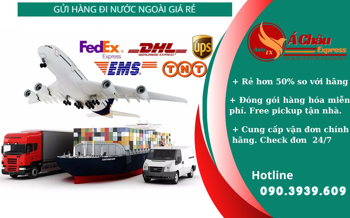 Gửi hàng đi nước ngoài giá rẻ