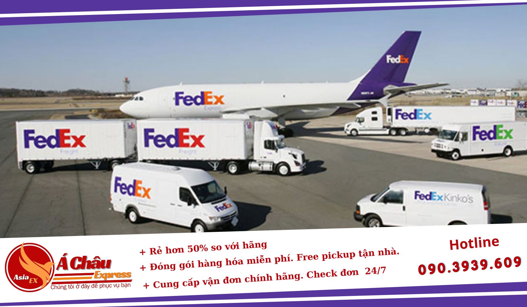 chuyển phát nhanh Fedex giá rẻ