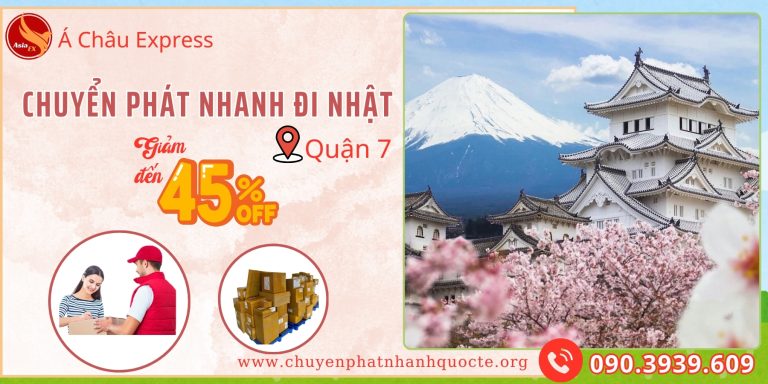 Chuyển phát nhanh đi Nhật tại Quận 7